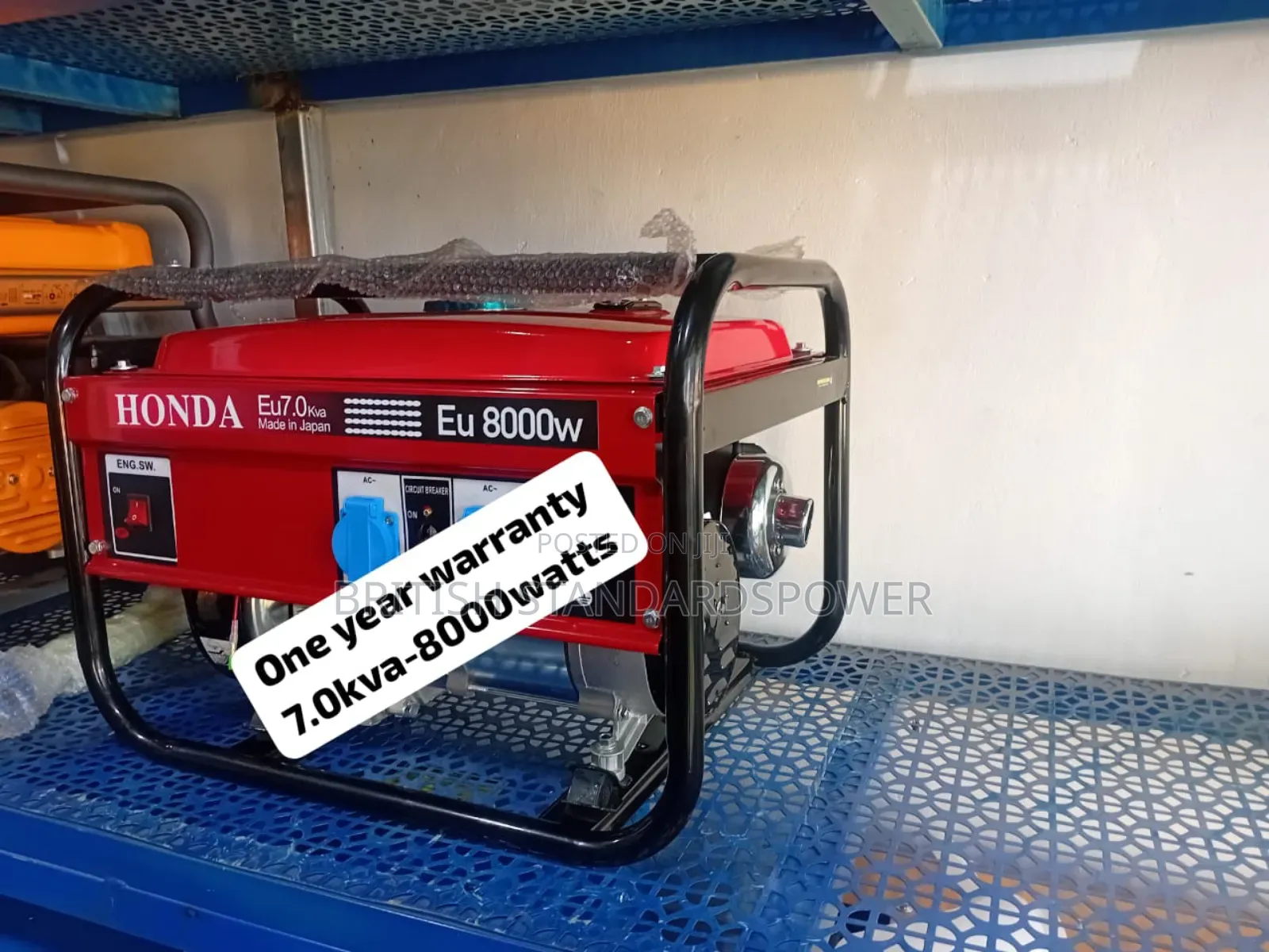 Boosted Power 7.0kva Petrol Generator
