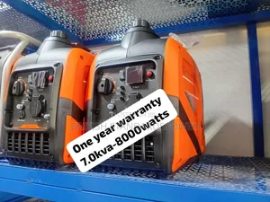 Isolated Silent 7.0kva Petrol Generator