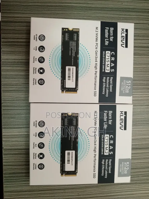 Klevv M.2 Nvme Pcie 3d Nand 512gb SSD 3