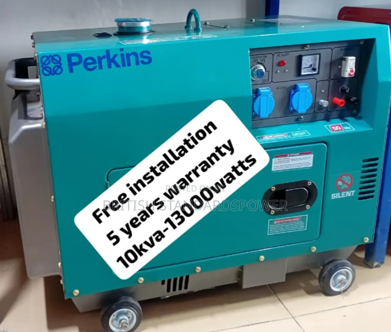 10kva Silent Diesel Generator for Persistent Use