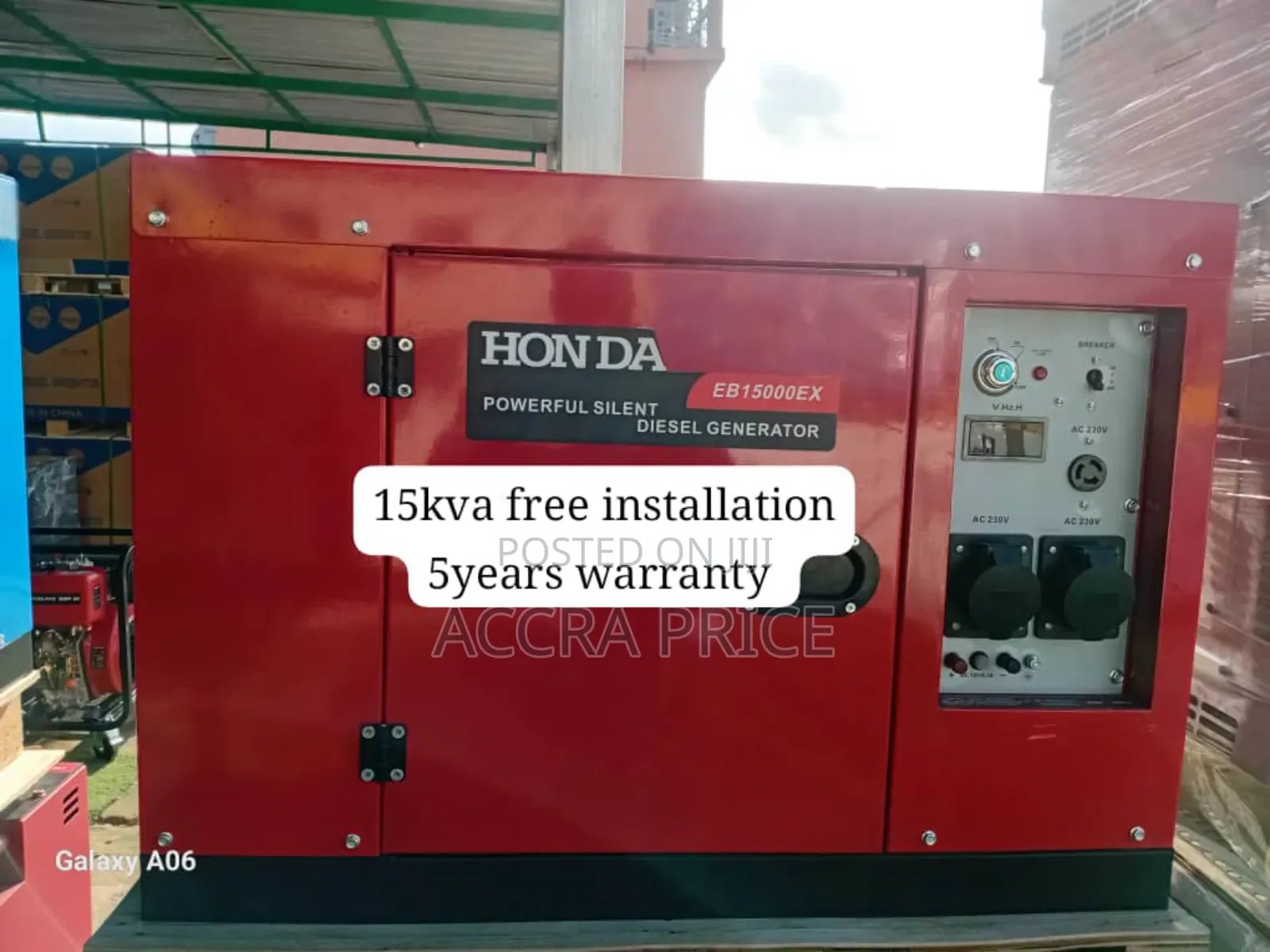 Stratus Gen Honda 15kva Diesel Generator 15kva Diesel
