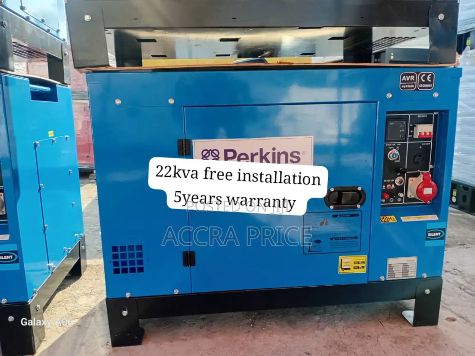 Zephyr Flow Perkins 22kva Diesel Generator 22kva Diesel