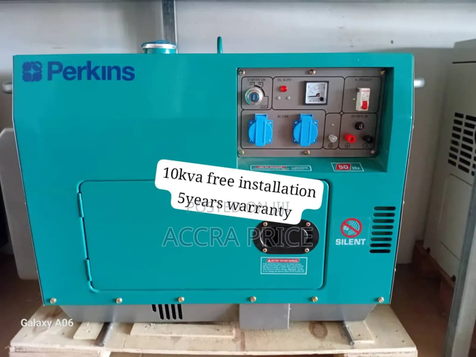 Zenithxpower Perkins 10kva 13000watts Diesel Generator