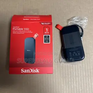 Sandisk Ssd 1tb External Portable Ssd - Black