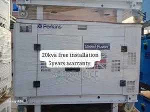 Vegas Stream Perkins 20kva Diesel Generator 20kva Perkins