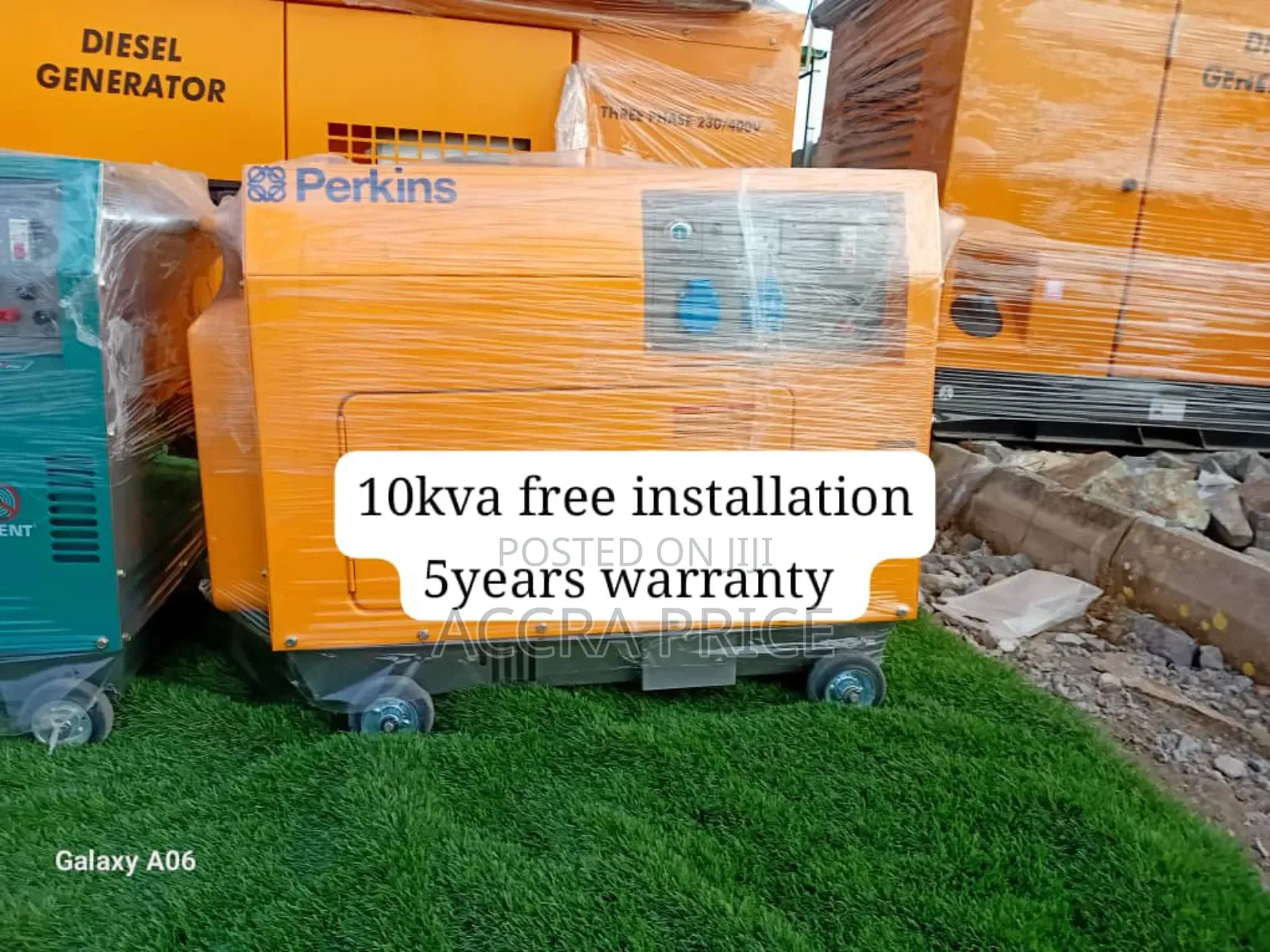 Spectra Power Perkins 10kva Diesel 13000watts Diesel