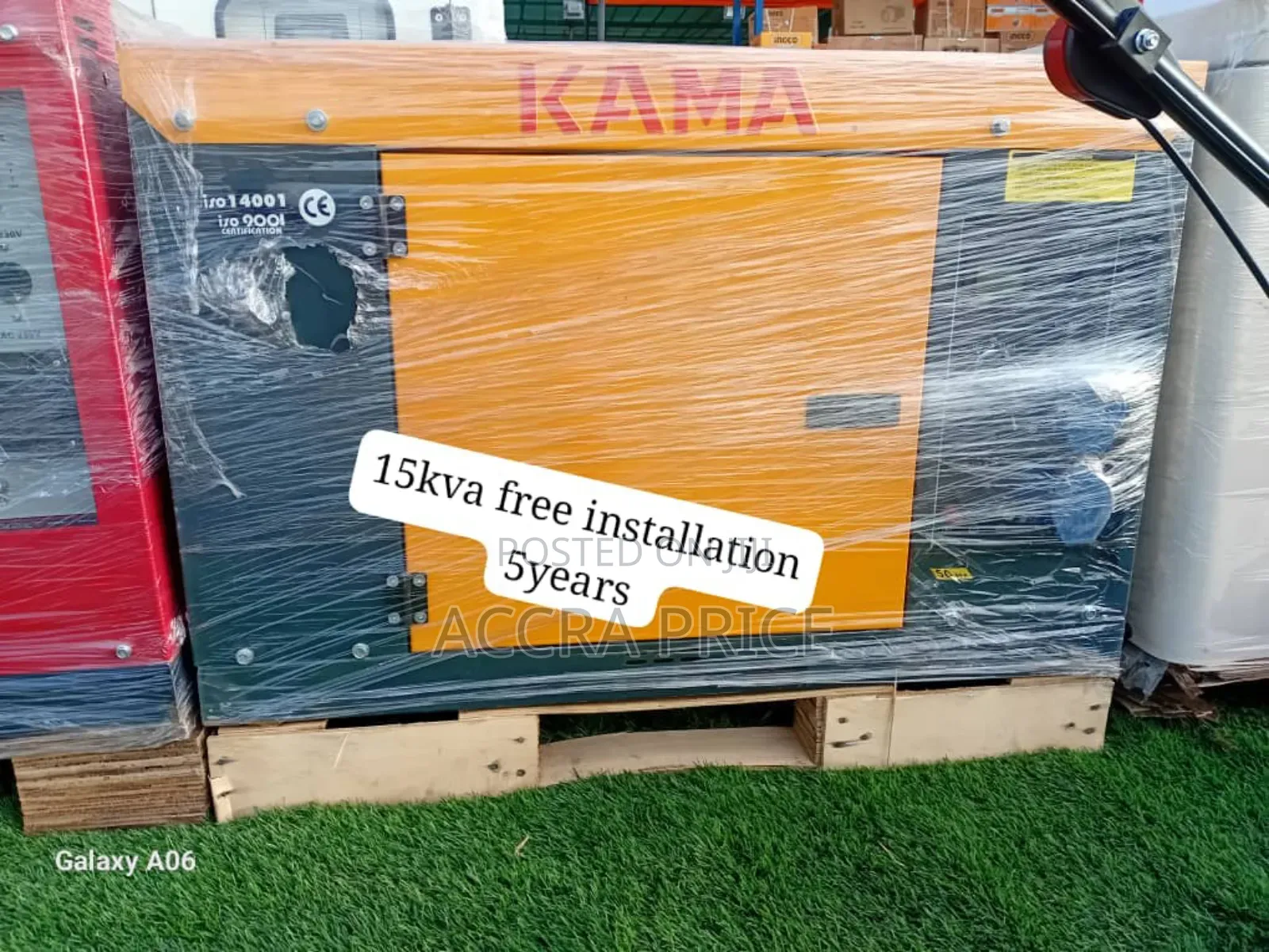 Astra Pulse Kama 15kva Diesel 16500watt Generator Kama