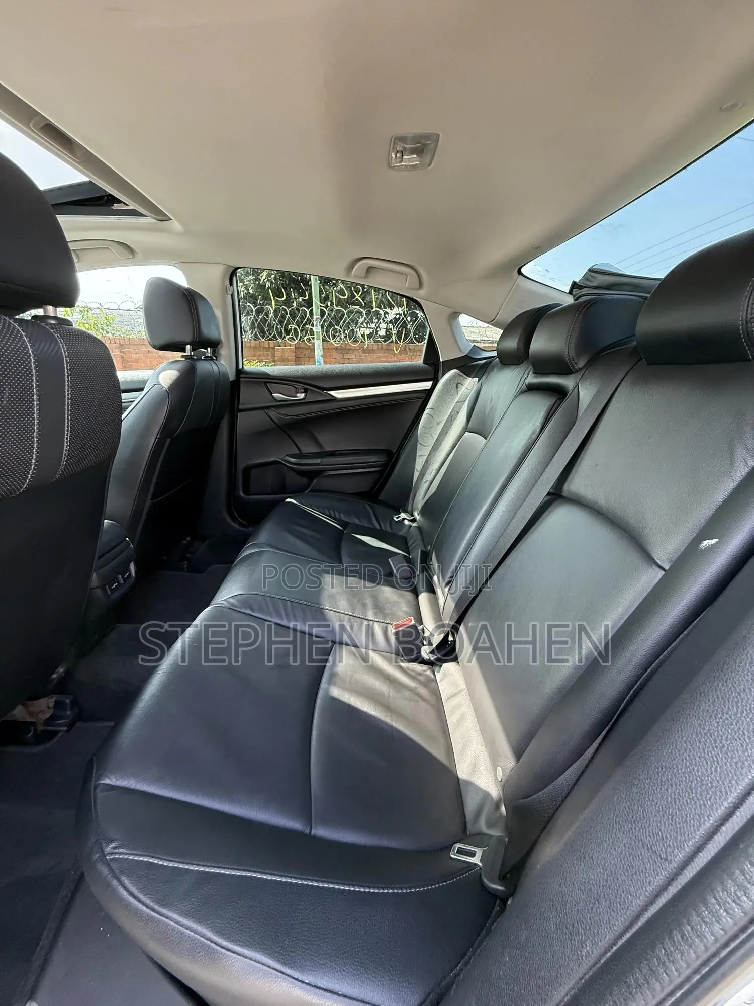 Honda Civic Touring 4dr Sedan (1.5L 4cyl) 2017 White
