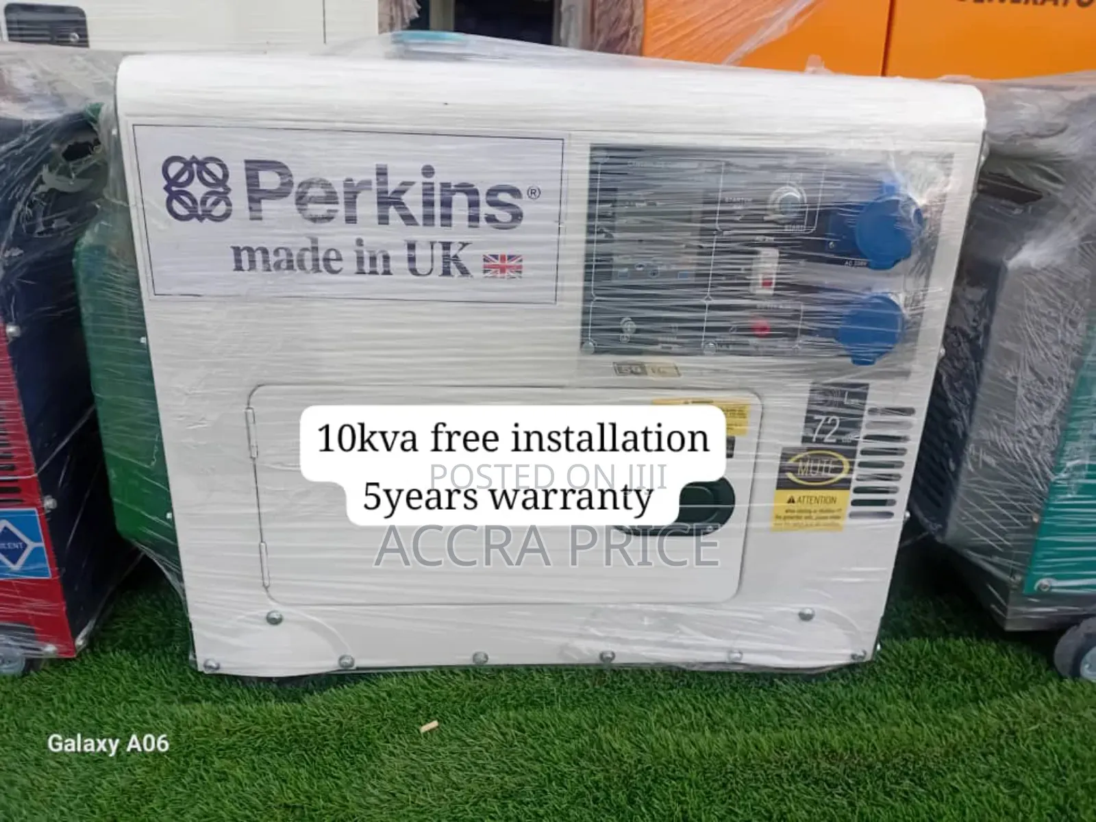 Altars Unit Perkins 10kva Diesel 13000watts Diesel
