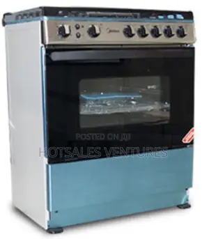 Available Midea 5 Burner Gas Cooker With Oven