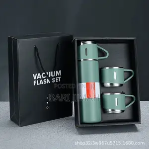 Vacuum Flasks With Two Extra Cups