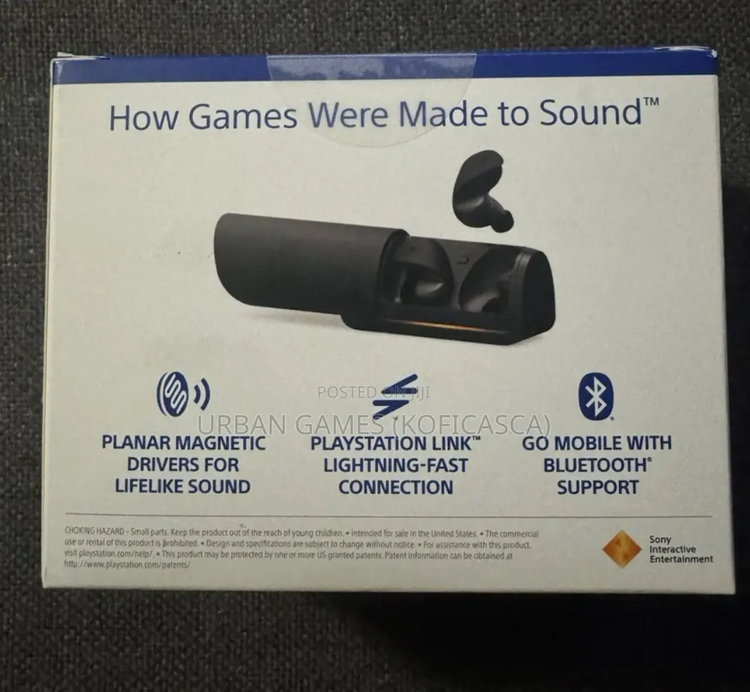 Ps5 Pulse Explorer Wireless Earbuds Sealed Black