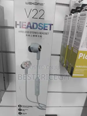 Wk V22 Bluetooth 5.0 Magnetic Bluetooth Earphone