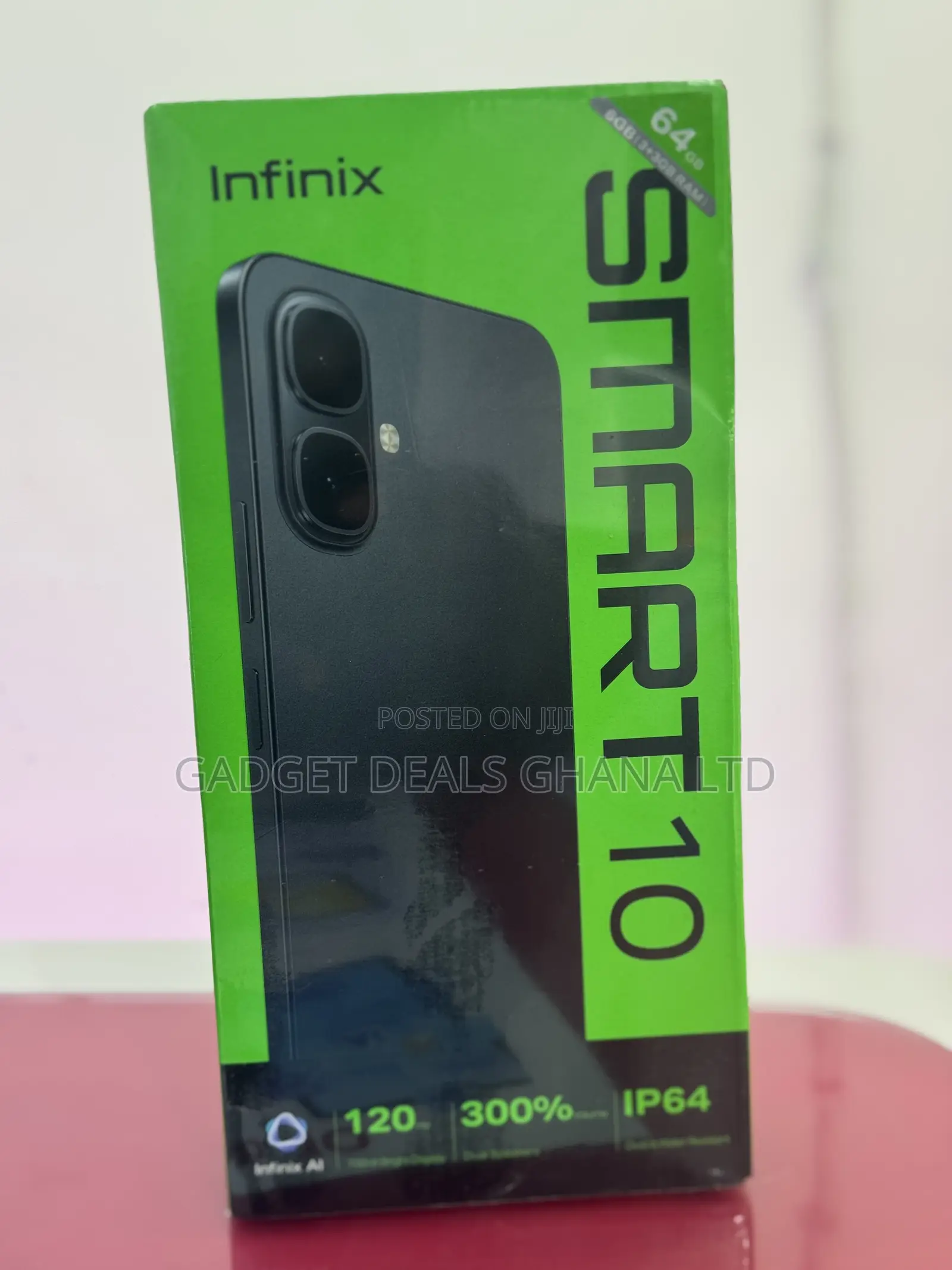New Infinix Smart 10 128 GB Black