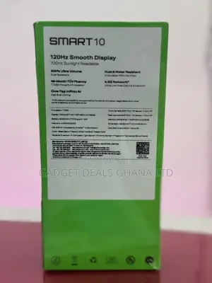 New Infinix Smart 10 128 GB Black