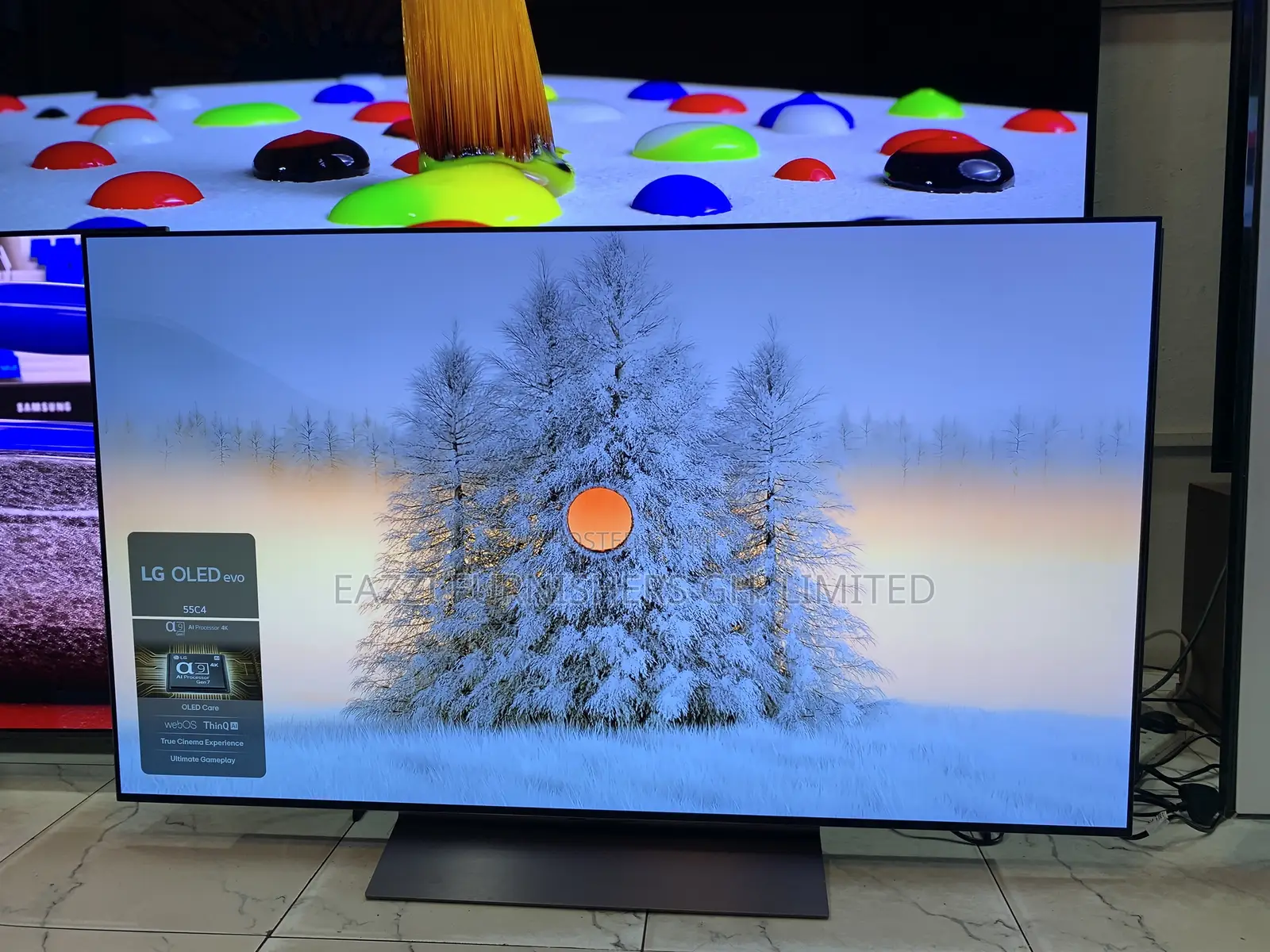 Lg Oled 55 Inch Smart Uhd HDR C4 120/144 Hz Pure Black Tv