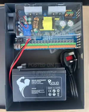 Power Supply CCTV 16ch/20a With 7ah Battery Power Backup