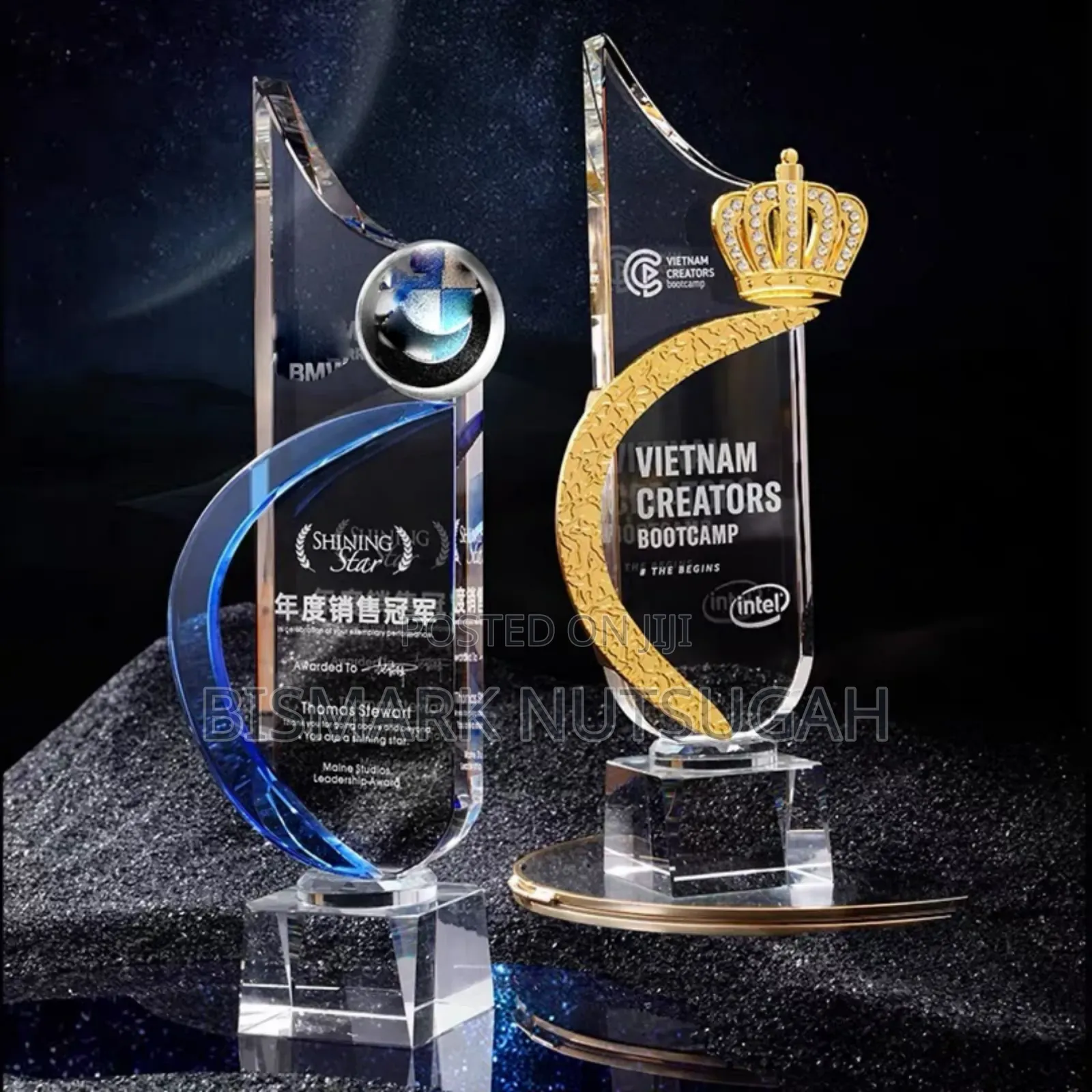 Crystal Awards Trophy