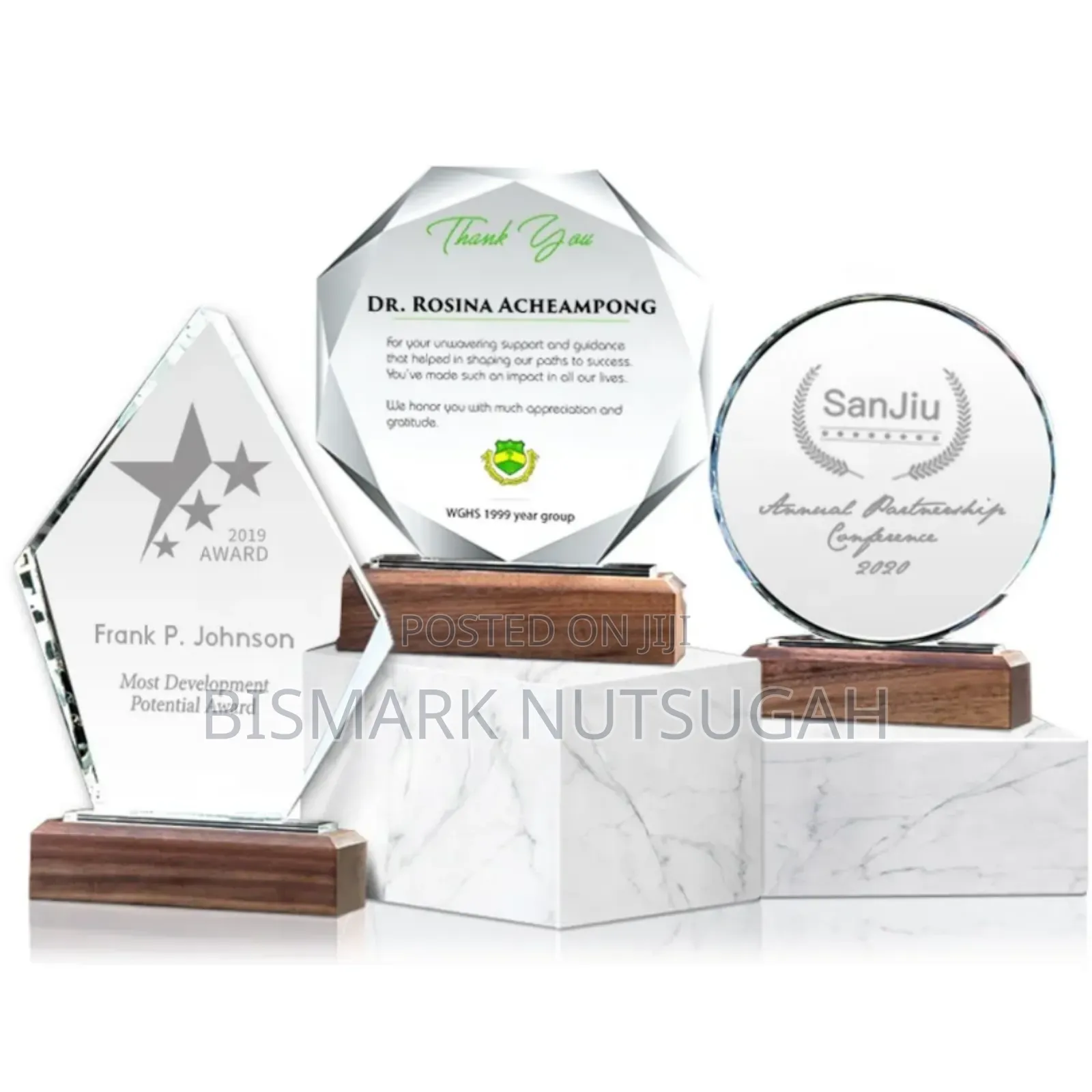 Crystal Awards Trophy
