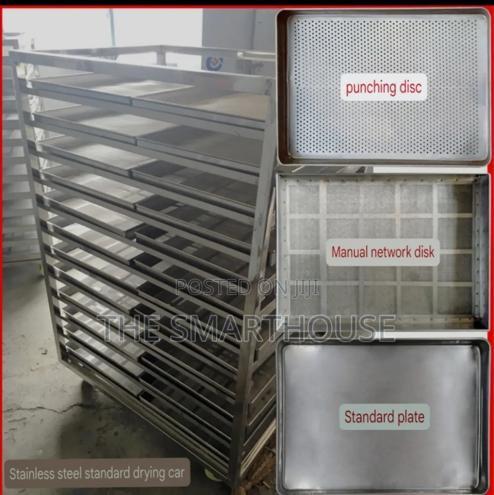 Smart Stainless Steel Industrial Food Dehydrator Machine