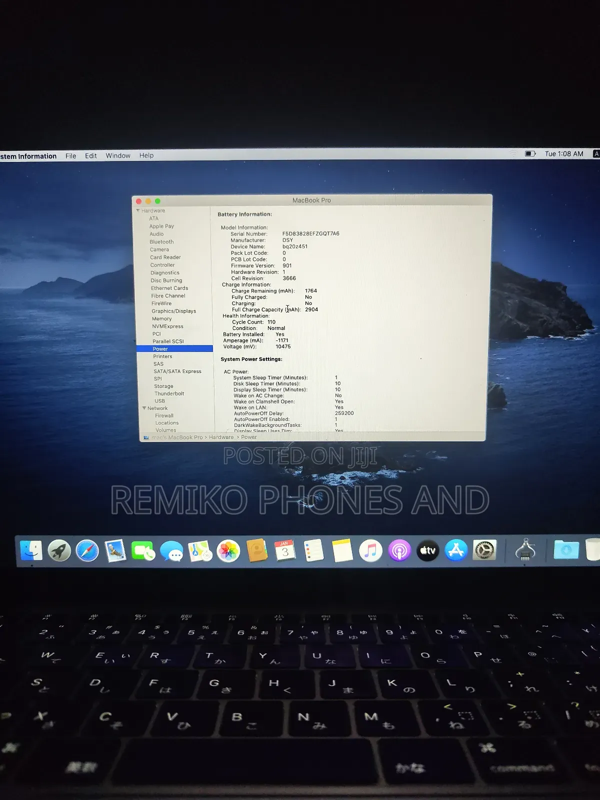 Laptop Apple MacBook Pro 2017 16GB Intel Core I5 SSD 256GB