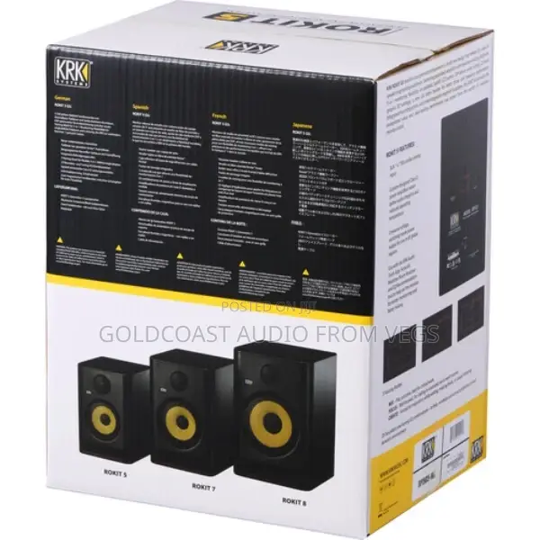 KRK Rokit 5 G5 5" 2-Way Active Studio Monitor (Black, Pair)