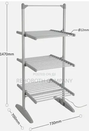 Daewoo Electric 3- Tier Heated Clothes Dryer Airer .