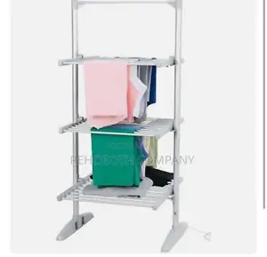 Daewoo Electric 3- Tier Heated Clothes Dryer Airer .