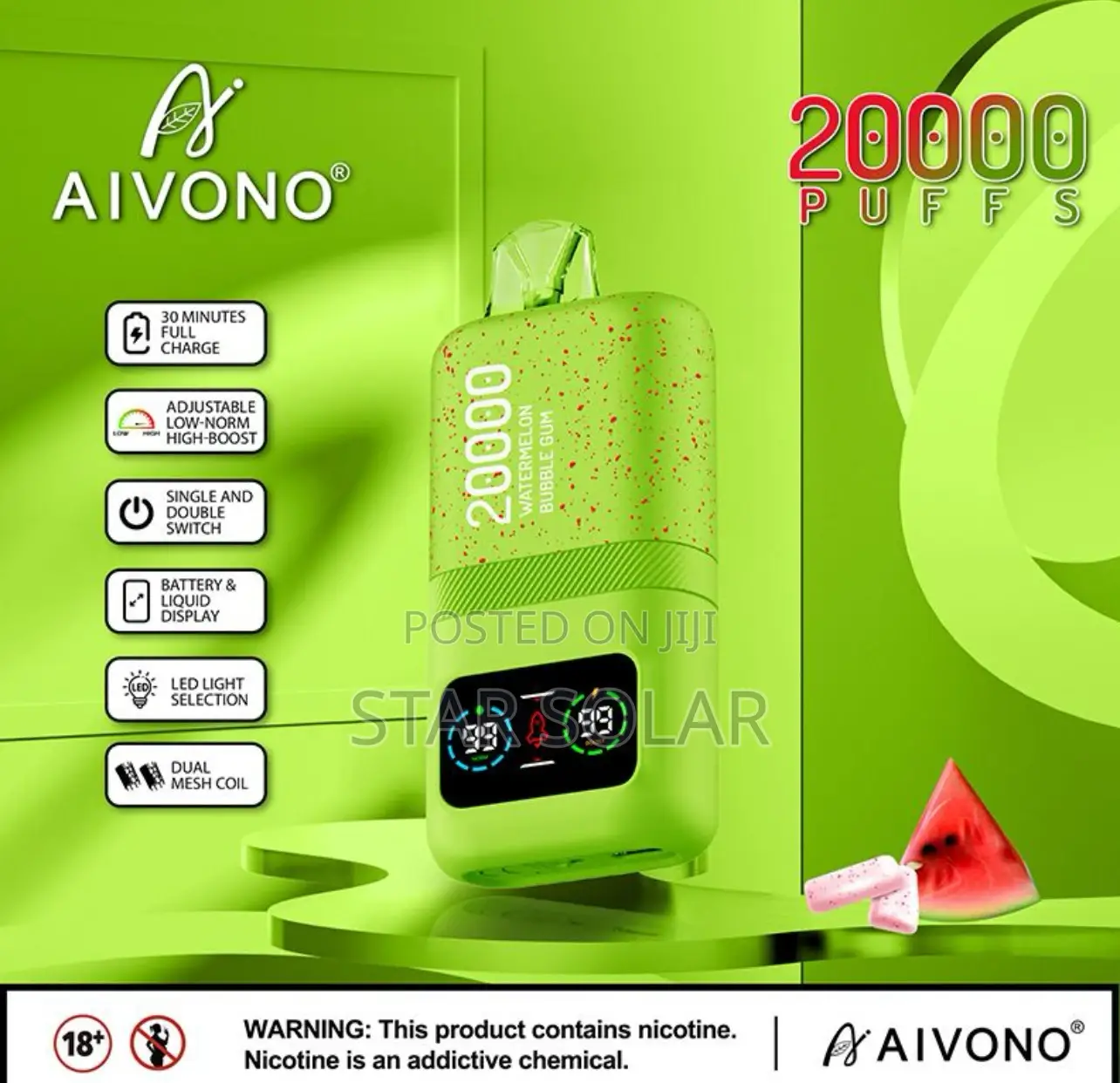 E-vape Puffs Rechargeable