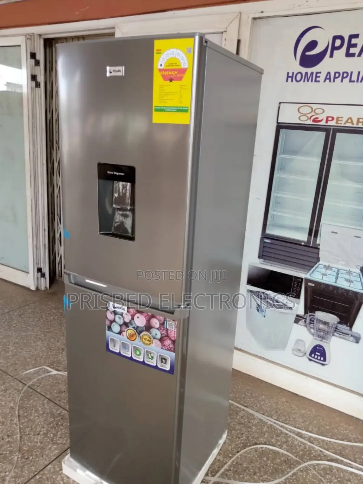Pearl Double Door Fridge 246 Litres With Dispenser