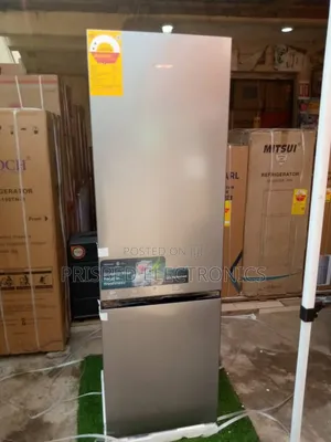 ^^Hisense Durable Double Door Fridge 268 Litres