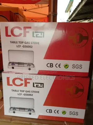 LCF 2burner Manual Gas Stove