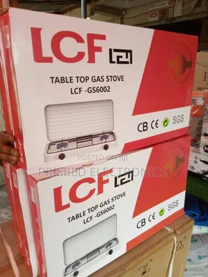 LCF 2burner Manual Gas Stove
