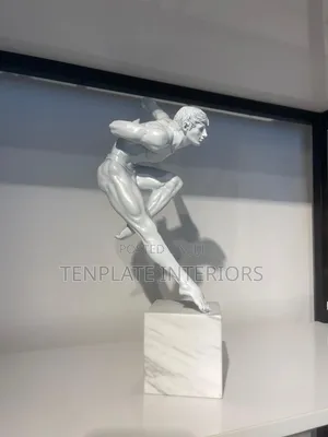 Muscular Athletic Man Figurine