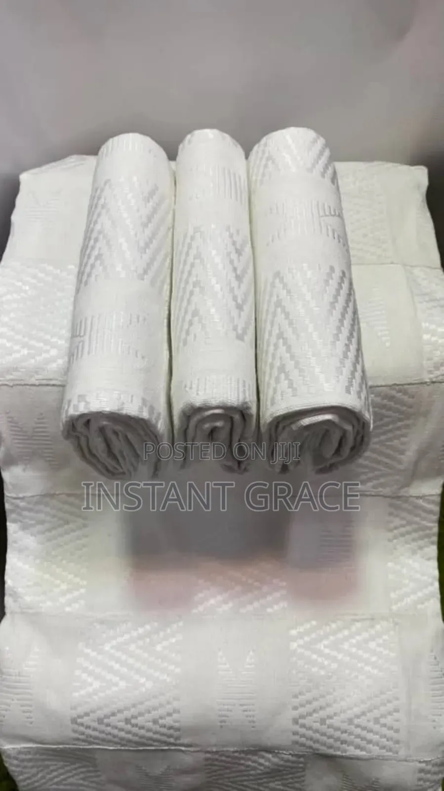 White Kente for Men and Women