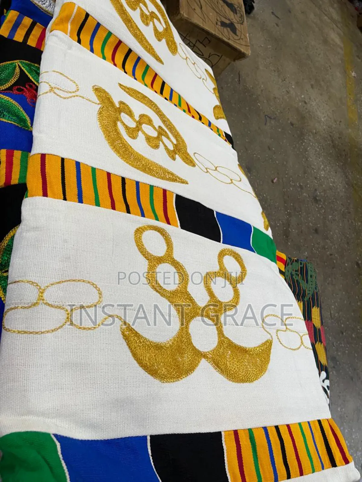 White Kente for Men and Women