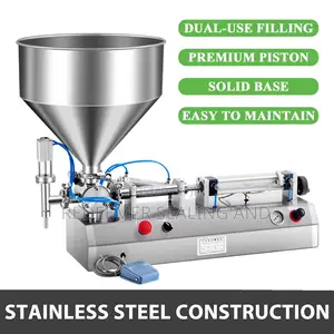 100-1000ml Semiautomatic Paste and Liquid Filling Machine