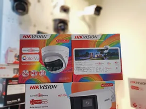 Hikvision Panoramic 6mp Dual Lens Stitched Wide Angle Sirens