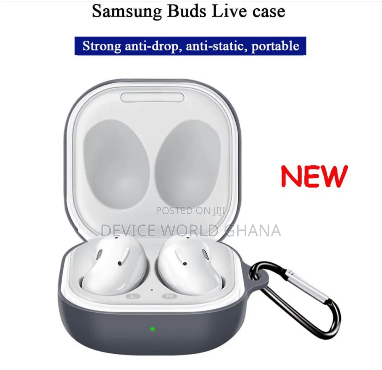 Silicone Case for Samsung Buds Live,Fe,Pro, Pro2, 2pro