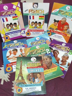 New French Practical Books, From Kg1-Jhs3