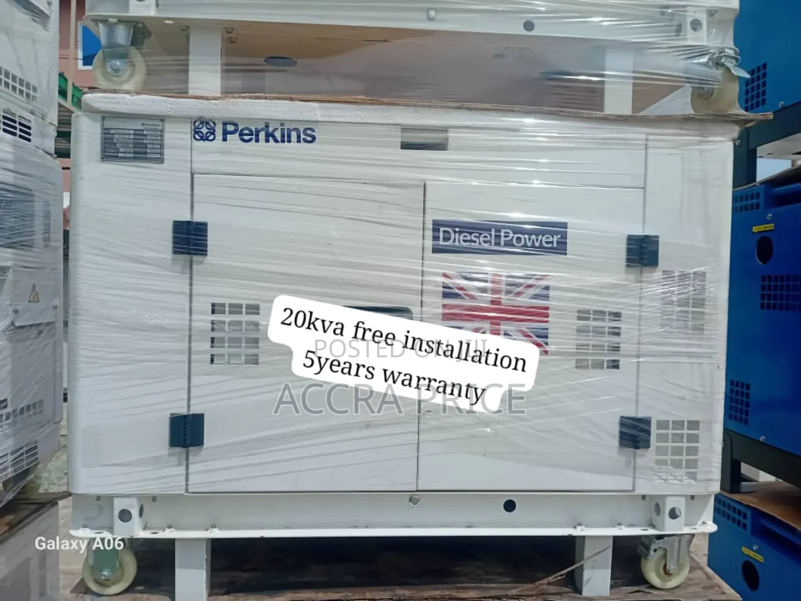 Ember Vault Perkins 20kva Diesel Generator 20kva Perkins