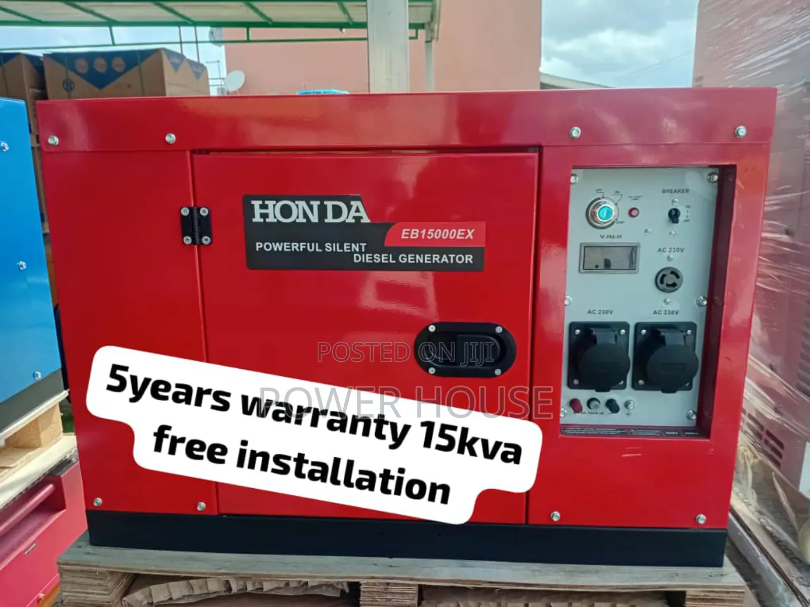 Guru Stratus Honda 16500watts Diesel 15kva Generator 16500wa