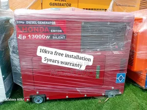 Valor Edgex Honda 10kva Diesel Generator 13000watts
