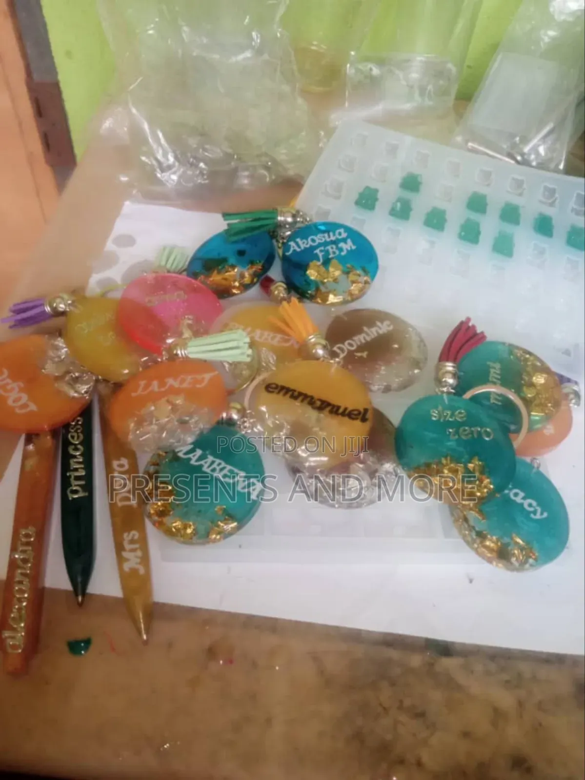 Risen Art Craft Key Rings