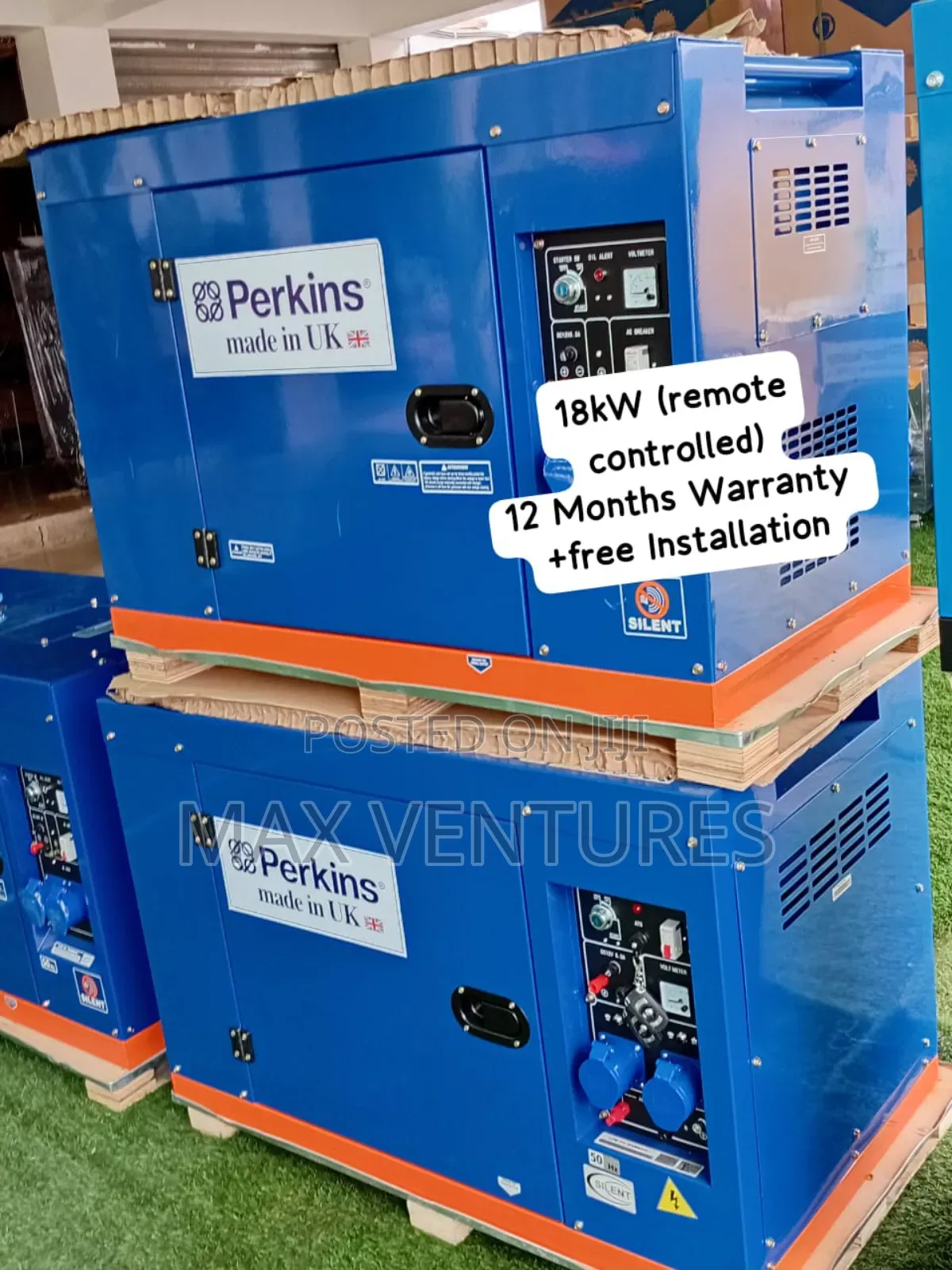 Perkins 18kva Diesel Generator Silent Industrial Power