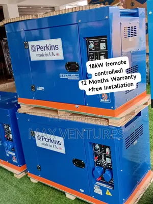 Perkins 18kva Diesel Generator Silent Industrial Power