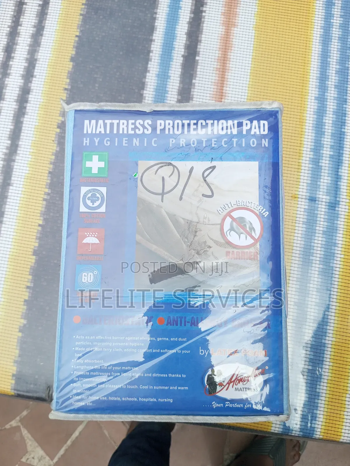 Hygienic Mattress Cover- Queen Size