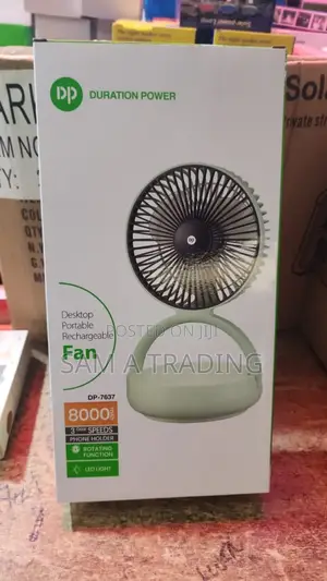 Potable Rechargeable Fan