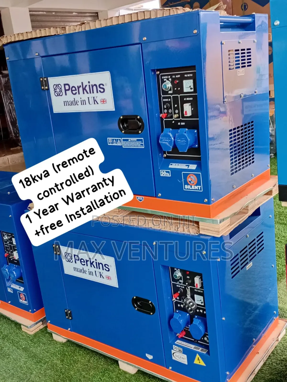 Perkins Diesel 18kva Silent Power Weatherproof Enclosures