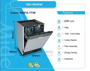 Price Reduction Midea Built in Dishwasher Kitchen Cabinet Inbuilt Type